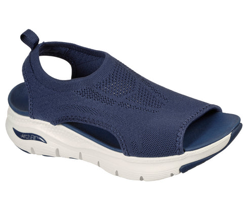 Sandale sport, dama, SKECHERS ARCH FIT- CITY CATCH 119236-NVY bleumarin, textil
